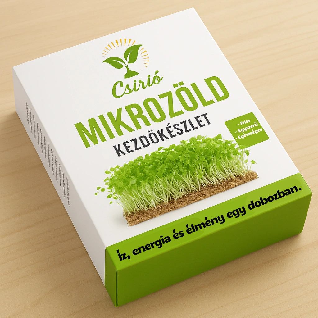 Csirió Mikrozöld Ültetőkészlet